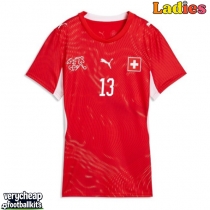 Switzerland Ricardo Rodriguez #13 Replica Home Shirt Ladies World Cup 2026 Short Sleeve